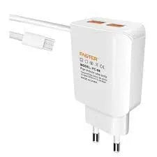 Faster FC-33 Fast Charging Charger For Android - White Faster FC-33 Fast Charging Charger For Android - White